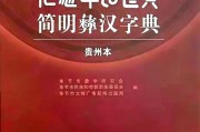 简明彝汉字典（精装本）